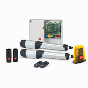 BFT KUSTOS BT B40 INT – Kit automatizare porti batante 4 m, 700 kg/canat, 24V