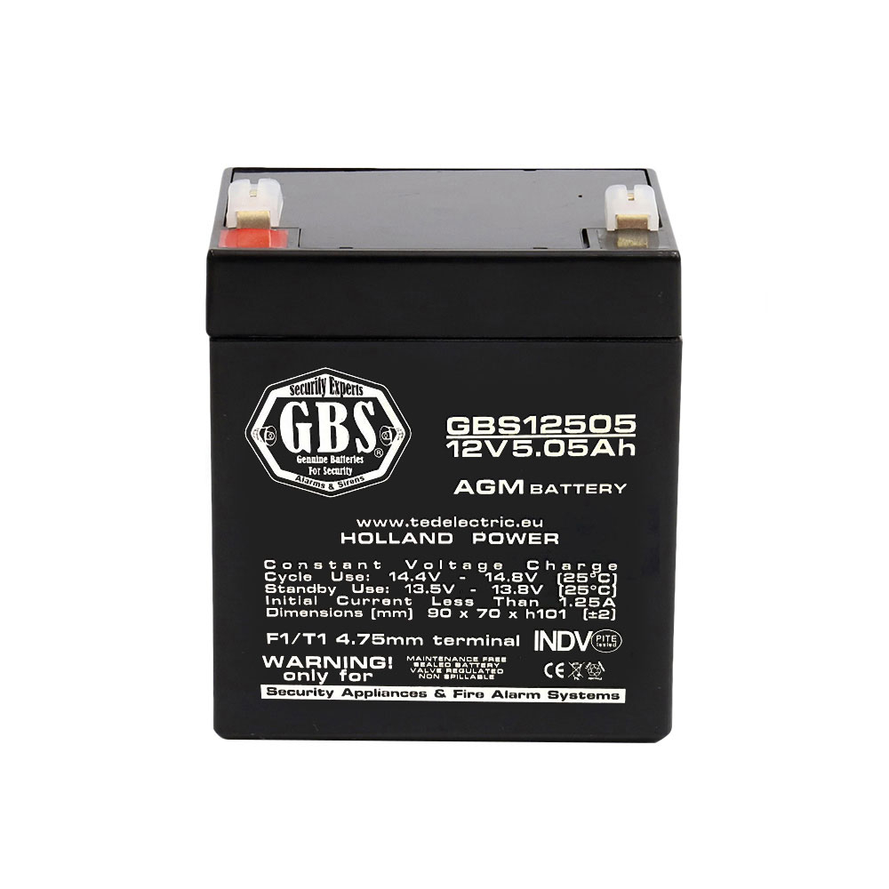 Acumulator PL 5, 12 V 5Ah, F1/T1