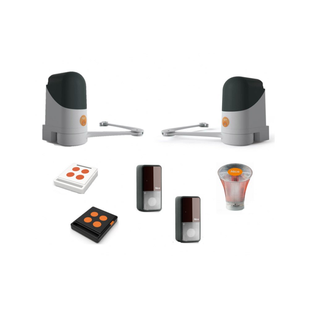 Kit automatizare poarta batanta Nice Home MAESTRO300, 250 Kg, 3 m/canat, 24 V
